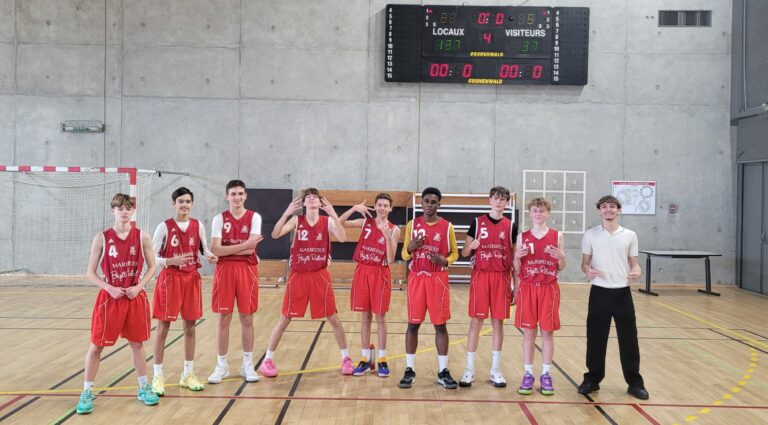 Victoire 137 à 37 des U18G5 contre Saint Loup Géanges 2