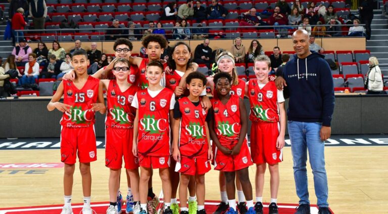 Premier match de poule haute remporté par nos U13M1
