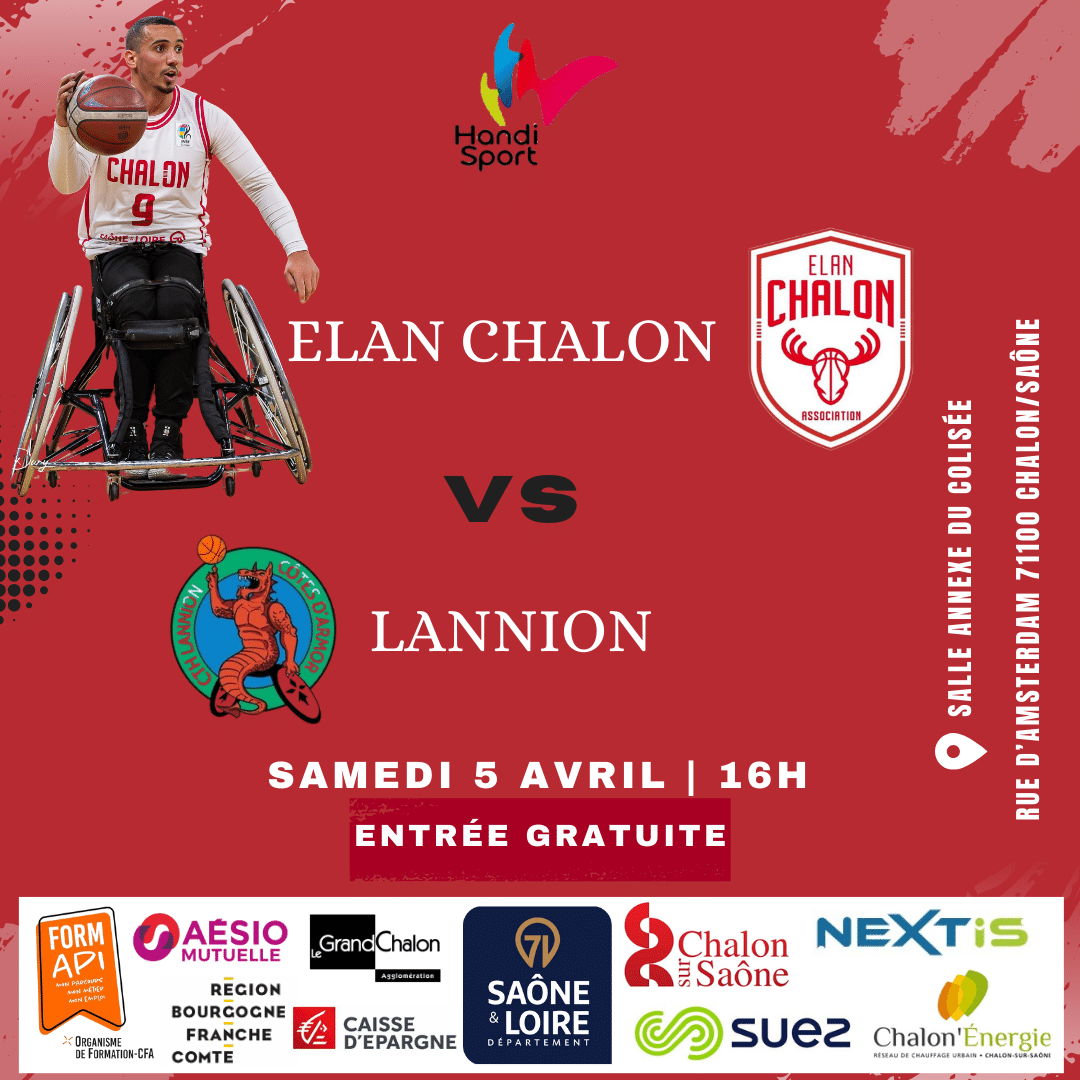 affiche match contre lannion