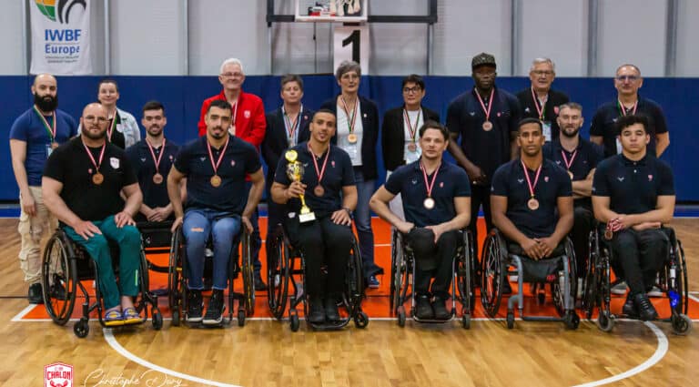 L’Elan Chalon sur le podium