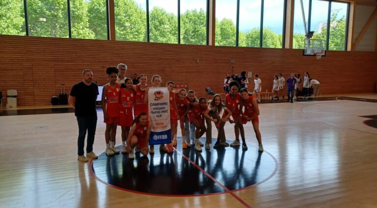 Les U13F sacrées Championnes de Bourgogne Franche-Comté ! 🏆