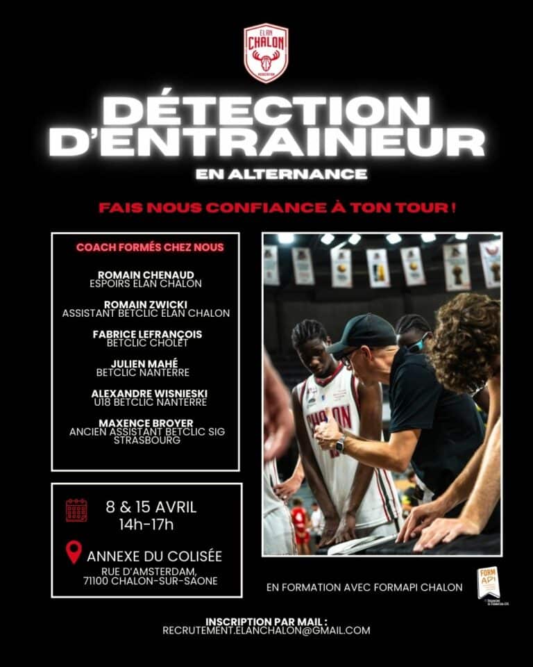 détection d’entraineurelan chalon