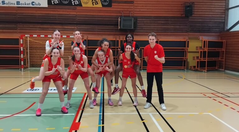 Bon match pour les U18 F1 contre Jura Salins