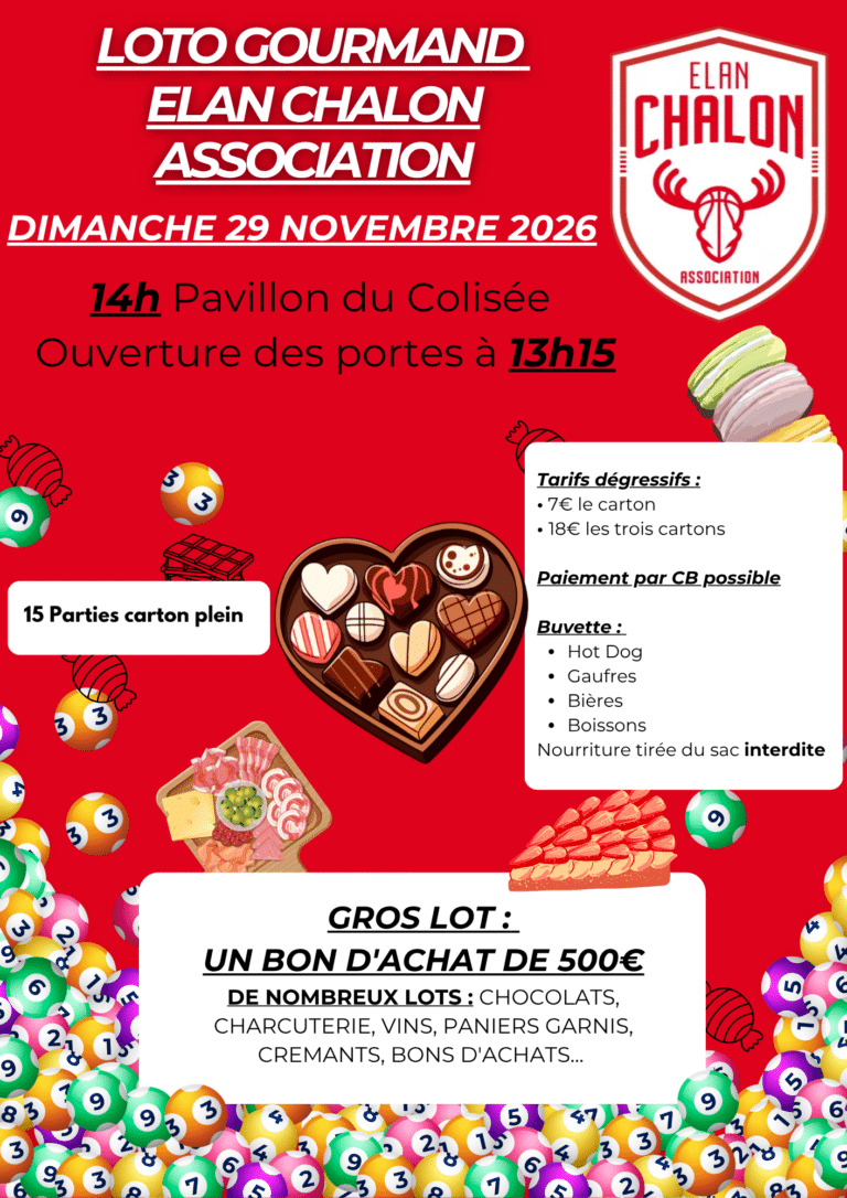 affiche loto gourmand 2026